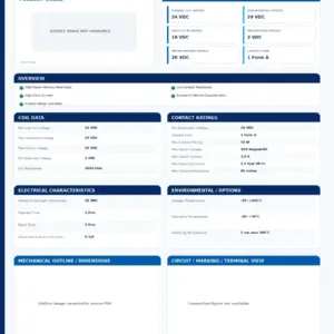 HGFR24-1A professional datasheet preview