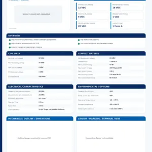 HGMR12-1A004 professional datasheet preview