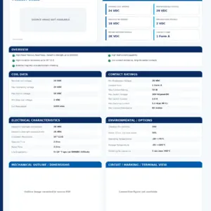HGMR24-1A001 professional datasheet preview