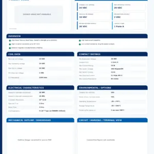 HGMR24-1A004 professional datasheet preview
