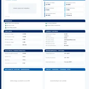 HGSR12-1A04 professional datasheet preview