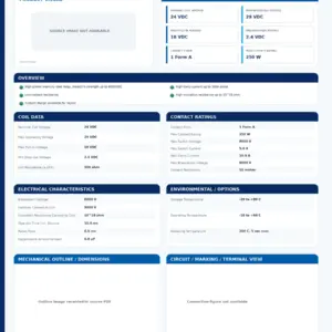 HGSR24-1A08-150 professional datasheet preview