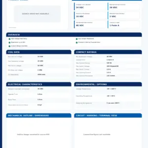 HVFR24-1A professional datasheet preview