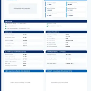 HVR2A12-HG professional datasheet preview