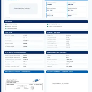 HVSR12-2A08-01 professional datasheet preview
