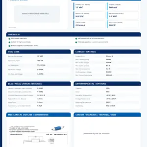 HVSR12-2A08-01-HC professional datasheet preview