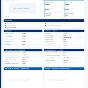 JUNO-REED-RELAY-MSR-103 professional datasheet preview