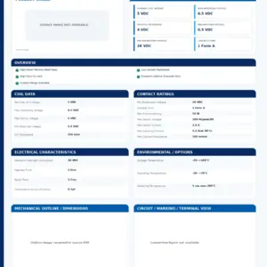 SIP-HG-1A05 professional datasheet preview