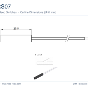 MRS07 Reed Proximity Switch